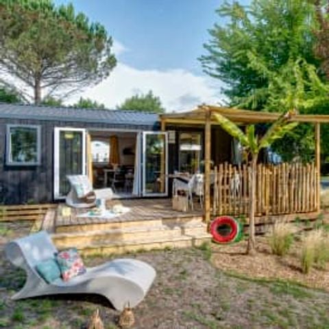 MOBILHOME 6 personas - Cottage Cocoon 6p 3bed 2bath Clim Premium
