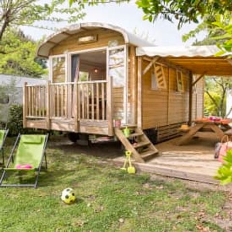 UNIEKE ACCOMMODATIE 4 personen - Roulotte 4p 2ch