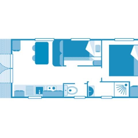 UNUSUAL ACCOMMODATION 4 people - Roulotte 4p 2ch