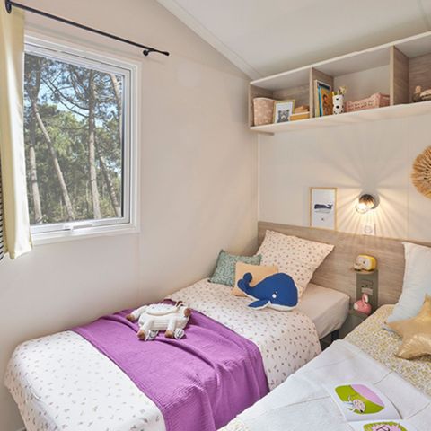 Stacaravan 4 personen - Vakantiehuis voor 4 personen, 2 slaapkamers, ***