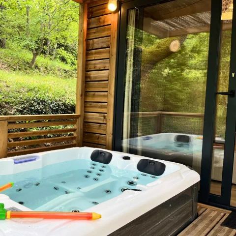 CASA MOBILE 5 persone - Cottage Pantaïa 3 Camere 5 Persone Aria condizionata + TV + Jacuzzi