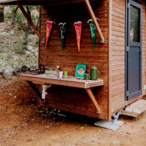 Kampeerplaats - Ligging Sani Lodge
