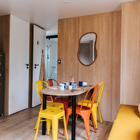 Stacaravan 4 personen - Comfort - 2 slaapkamers