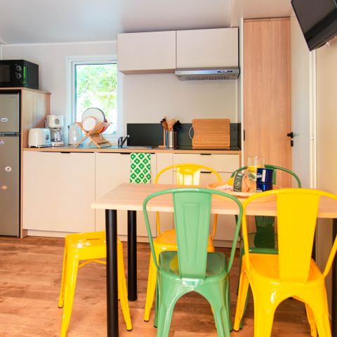 Mobilheim 7 Personen - Komfort 3 Zimmer