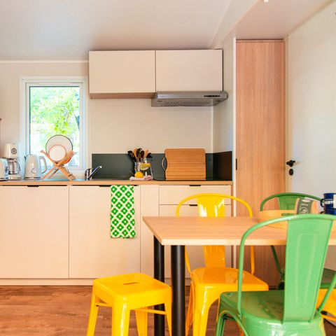 Mobilheim 7 Personen - Komfort 3 Zimmer
