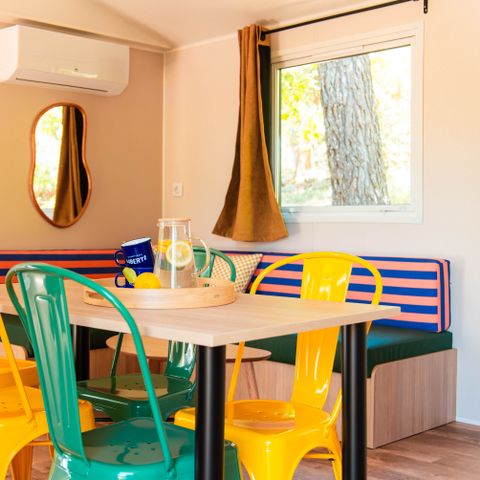Mobilheim 5 Personen - Premium - 2 Schlafzimmer