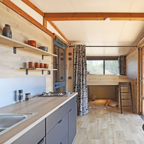 BUNGALOW TOILÉ 4 personnes - Tiny House - 2 chambres + Terrasse