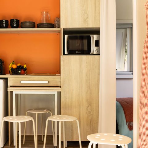 CANVAS BUNGALOW 4 people - Bike home/ Sweet Coco - 2 bedrooms + Fridge + Terrace