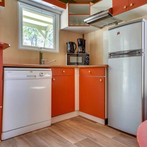 Stacaravan 6 personen - Cottage 2 slaapkamers 4/6 pers.