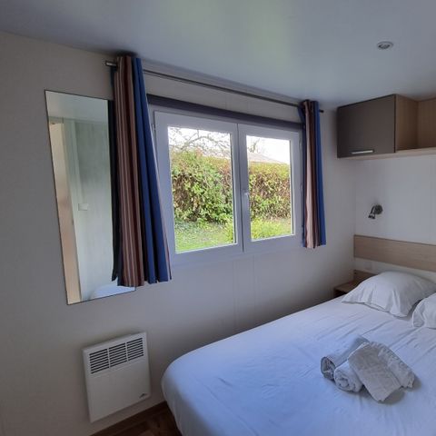 Stacaravan 4 personen - Stacaravan Confort Agapanthe - 2 slaapkamers
