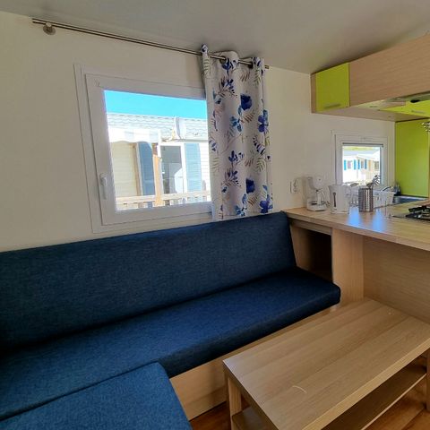 Stacaravan 4 personen - Stacaravan Confort Agapanthe - 2 slaapkamers