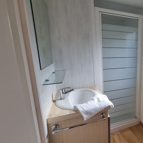 Stacaravan 4 personen - Stacaravan Confort Agapanthe - 2 slaapkamers