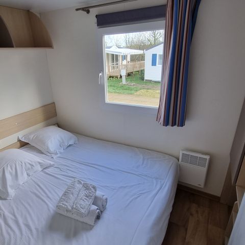 Stacaravan 4 personen - Stacaravan Confort Agapanthe - 2 slaapkamers