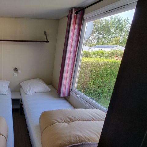 Stacaravan 6 personen - Stacaravan Confort Goëlo - 3 slaapkamers