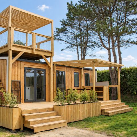 Casa mobile 6 persone - Prestige Plus vista mare - 3 Camere - Da letto - 32m² - Francia