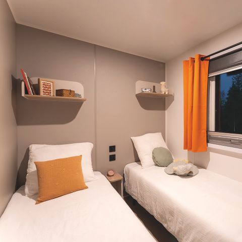 Casa mobile 10 persone - Suite Prestige Plus con vasca idromassaggio - 5 camere - Da letto