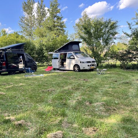 Stellplatz - Stellplatz Prestige 120m²