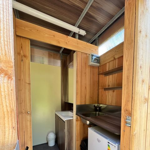 Kampeerplaats - Luxe locatie Privé badkamer