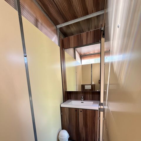 Kampeerplaats - Luxe locatie Privé badkamer