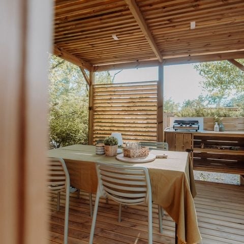 Pitch - Location Luxe Garden Pack Sanitaires Privés