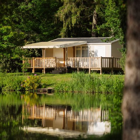 Mobilheim 4 Personen - Komfort 2 Schlafzimmer - 2 Bäder
