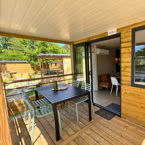 Stacaravan 4 personen - Cottage Prestige Plus 2 slaapkamers