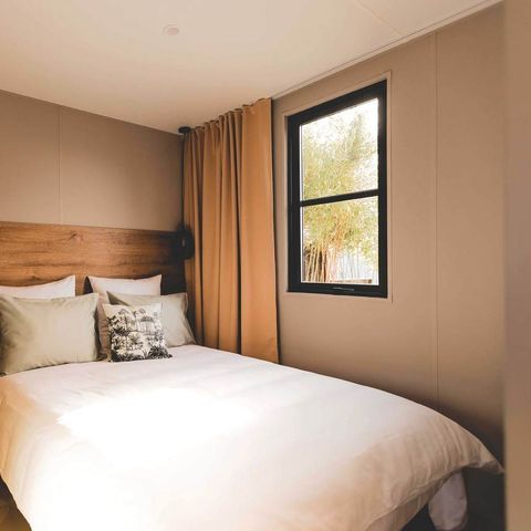 Stacaravan 6 personen - Prestige Plus 3 kamers 33m² - Tuinzijde