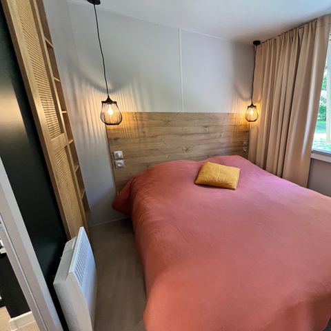 MOBILHOME 6 personas - Prestige Plus 3 habitaciones 33m² - Lado jardín