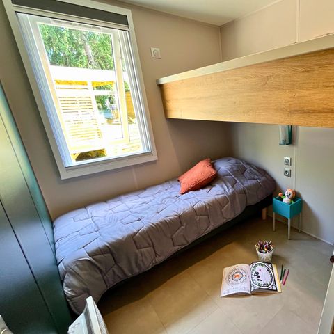 Mobile home 6 persons - Prestige Plus 3 bedrooms - 2 bathrooms 40m² - Garden side