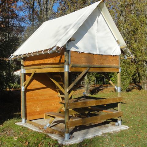 Tent 2 persons - Bivouac tent on stilts