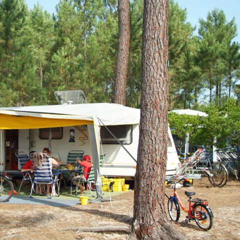 STAANPLAATS - Standplaats 2 klavers - Elektriciteit camper