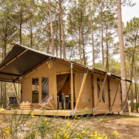 Tent 5 personen - Comforttent met 2 slaapkamers - geen sanitair