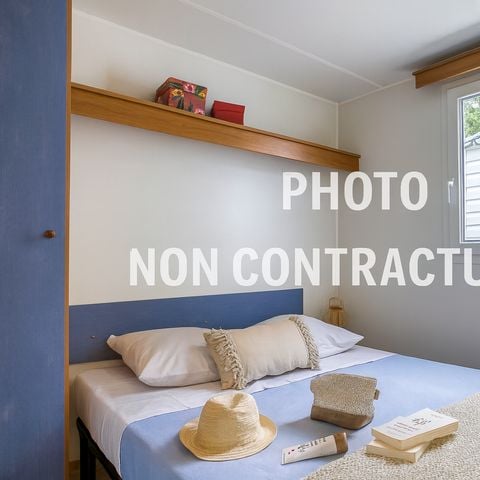 Stacaravan 4 personen - STANDAARD - 2 slaapkamers