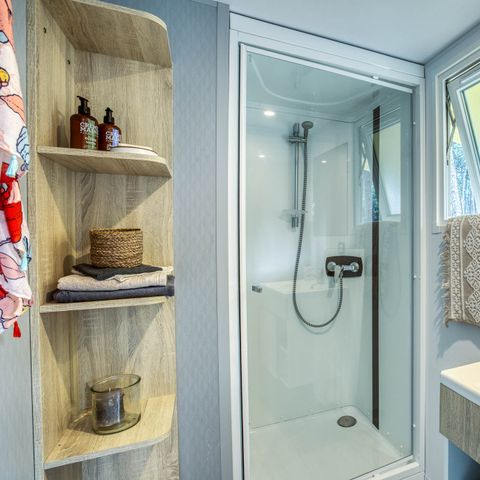 Mobile home 4 persons - Comfort - 2 bedrooms - Air conditioning.