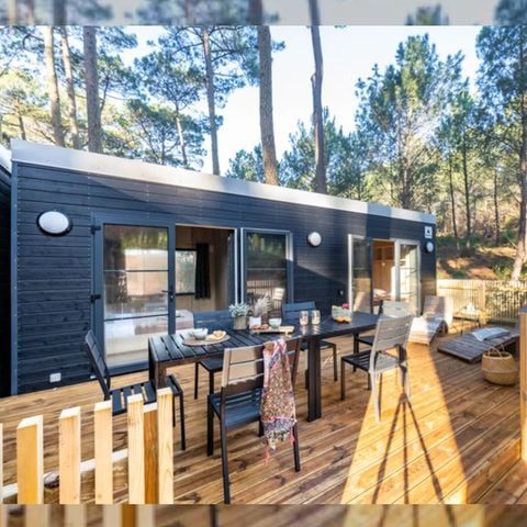 MOBILHOME 6 personnes - Tiny house Confort - 3 chambres - 2 salles d'eau