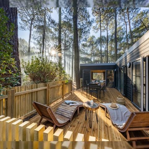 Tiny House 6 personen - Tiny huis Confort - 3 slaapkamers - 2 badkamers met douche