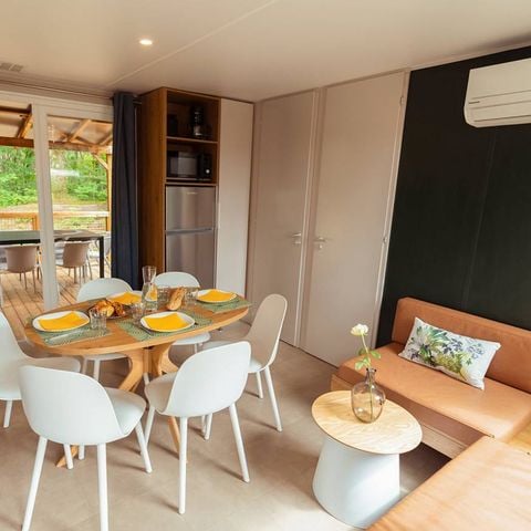 Mobilheim 6 Personen - Premium - 3 Schlafzimmer - Klimaanlage