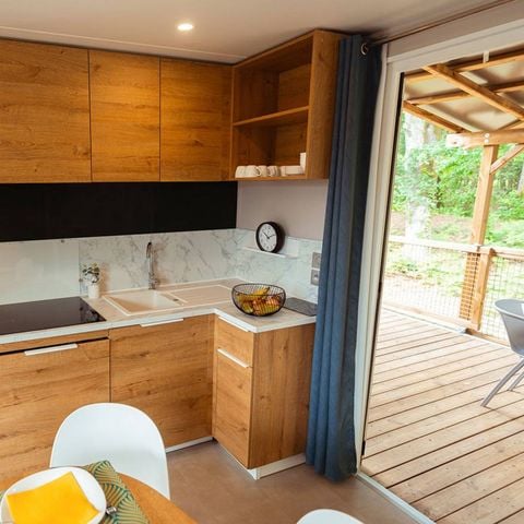 Stacaravan 6 personen - Premium - 3 slaapkamers - Airconditioning