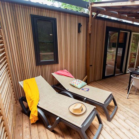 Stacaravan 6 personen - Premium - 3 slaapkamers - Airconditioning