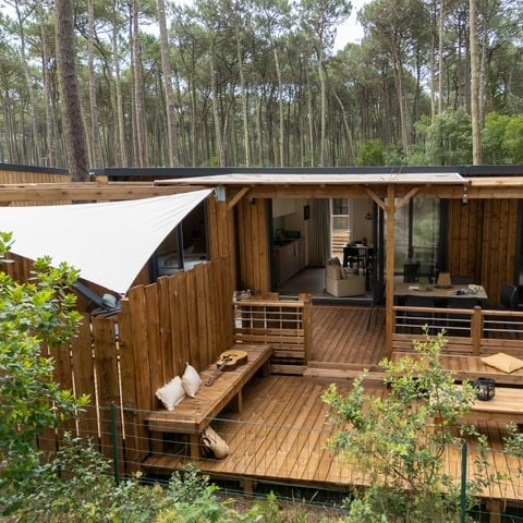 MOBILE HOME 4 people - Exclusive - 2 bedrooms - 2 shower rooms - Air conditioning.