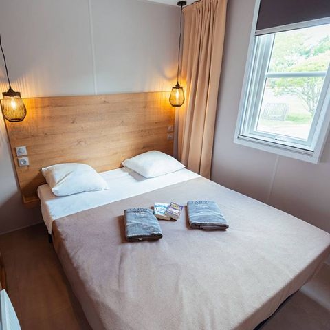 MOBILE HOME 6 people - Exclusive - 3 bedrooms - 2 shower rooms - Air conditioning.