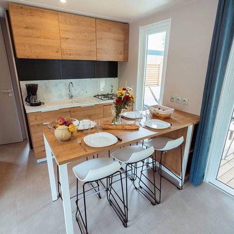 MOBILE HOME 6 people - Exclusive - 3 bedrooms - 2 shower rooms - Air conditioning.