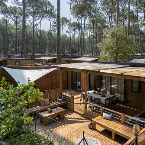 Mobilhome 6 personnes - Exclusif - 3 chambres - 2 salles d'eau - Clim.