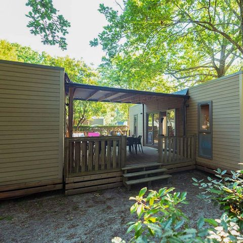 MOBILHOME 8 personnes - Exclusif - 4 chambres - 3 salles d'eau - Clim. 2 modules