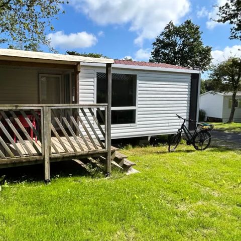 Mobilheim 4 Personen - DOGGY 3 Zimmer 4 Personen + TV