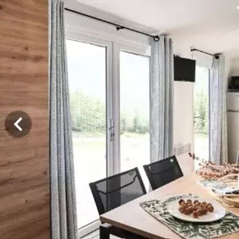 Stacaravan 6 personen - Mobile-Home 4 Kamers 6 Personen + TV