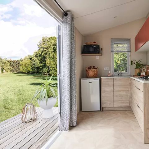 Stacaravan 4 personen - Stacaravan ZEN 3 Kamers 4 Personen + TV + Jacuzzi