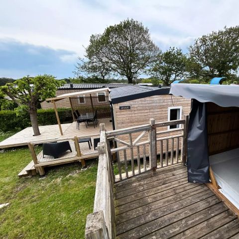Stacaravan 4 personen - 3 Kamers 4 Personen + Kindercabine + TV