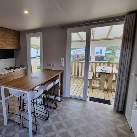 MOBILHOME 6 personas - ELEGANCE 4 Habitaciones 6 Personas + TV + 2 baños