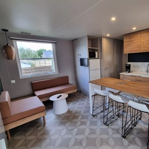 MOBILHOME 6 personnes - ELEGANCE 4 Pièces 6 Personnes + TV + 2 sdb